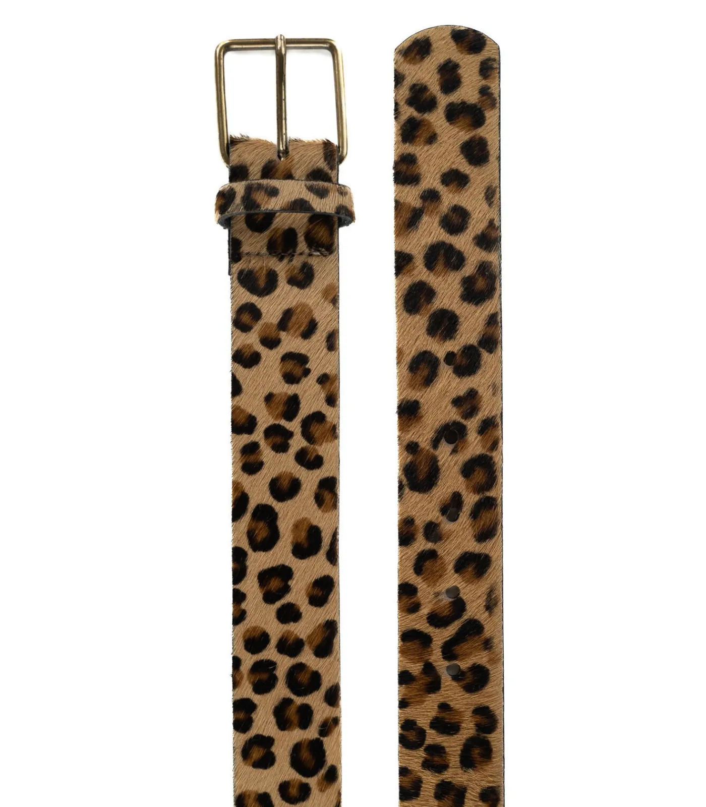 DAMES Fortex Riem 3.5 cm Made in Belgium Luipaard