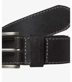 Heren Wrangler Riem leather stitched