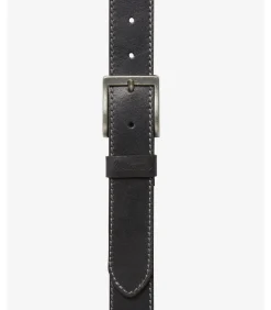 Heren Wrangler Riem leather stitched