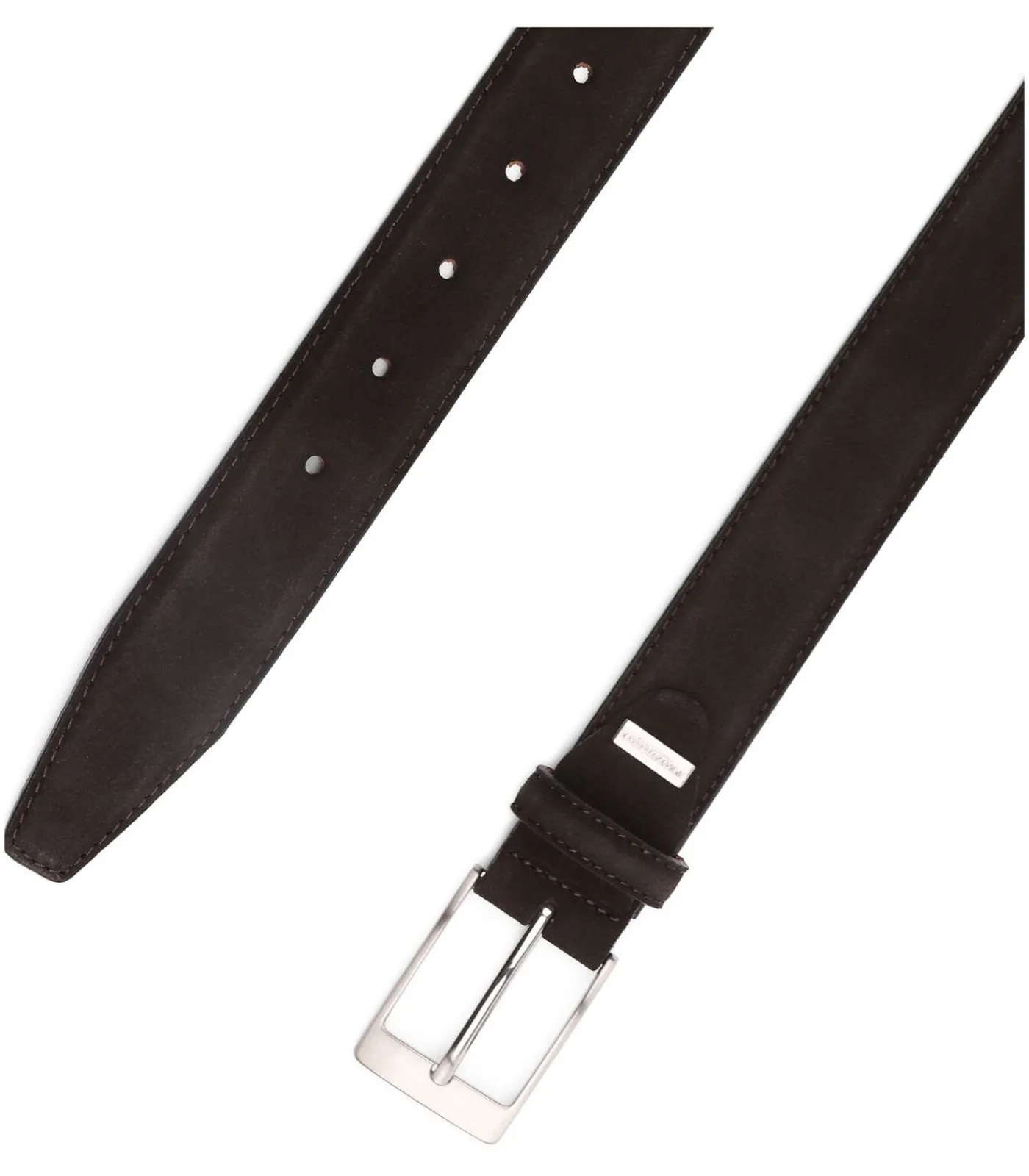 New Riem Suede Donkerbruin Heren Riemen