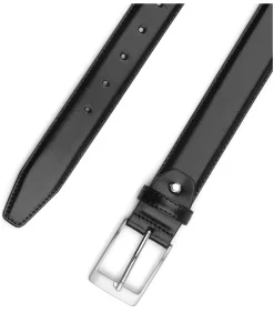 Heren Suitable Riem Zwart Leer 010