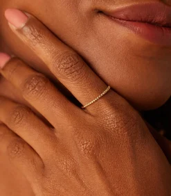 DAMES Lucardi Ring 14 Karaat Goud