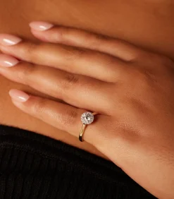 Clearance Ring 14 Karaat Goud - Geelgoud DAMES Ringen