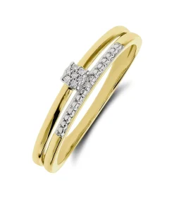 Ring 14 Karaat Goud - Witgoud DAMES Ringen