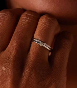 Ring 14 Karaat Goud - Witgoud DAMES Ringen