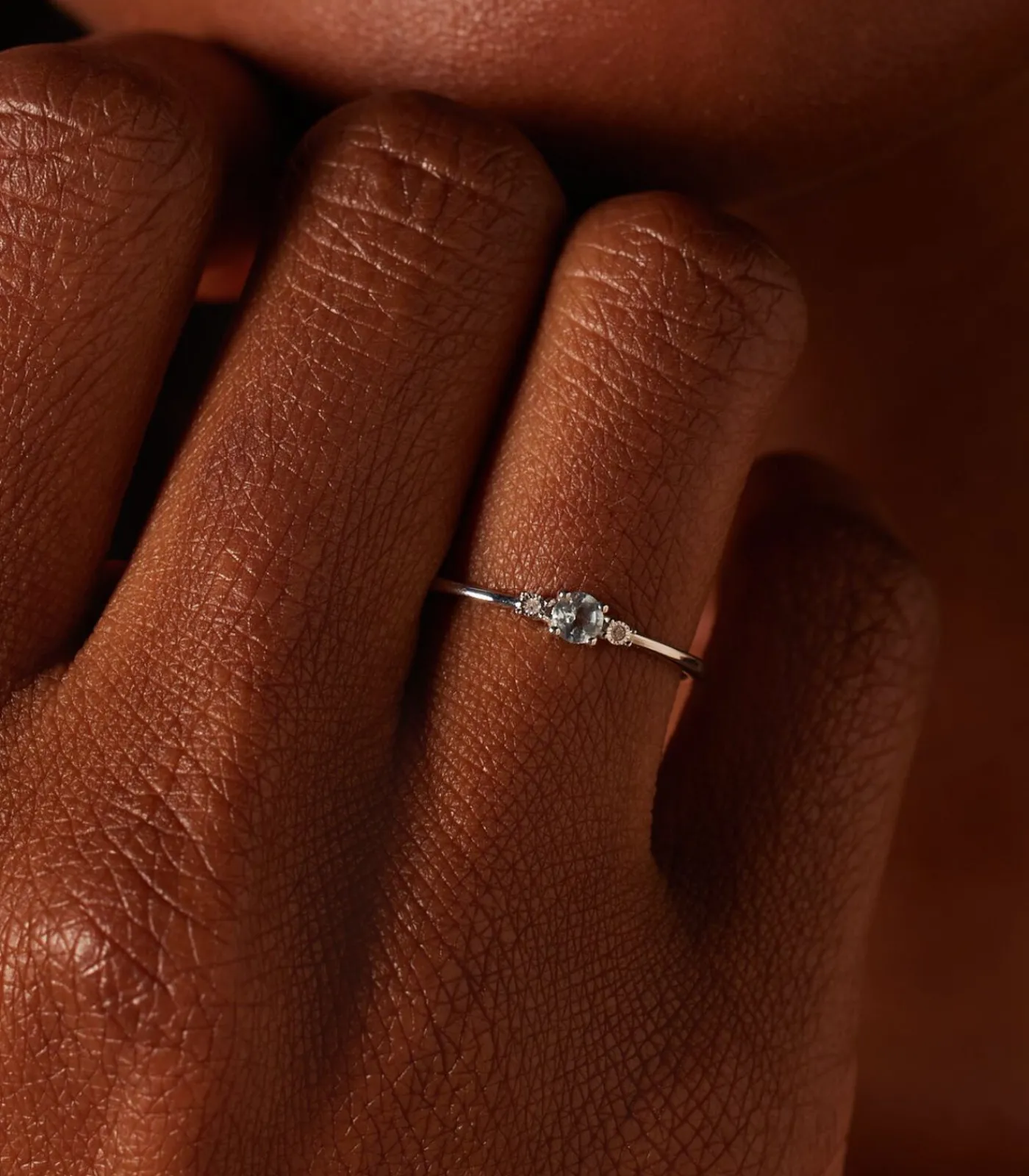 Sale Ring 14 Karaat Goud - Witgoud DAMES Ringen