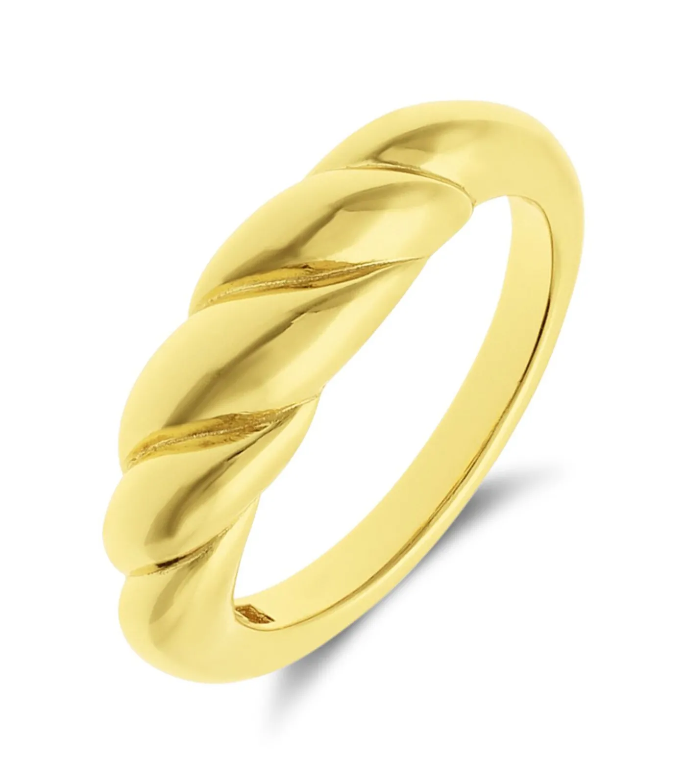 Hot Ring 925 Zilver - Crossaint DAMES Ringen