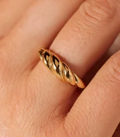 Hot Ring 925 Zilver - Crossaint DAMES Ringen