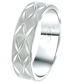 New Ring 'Bora' Staal - zilverkleurig Heren Ringen