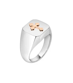 Heren Morellato Ring in staal, PVD roségoud GOD