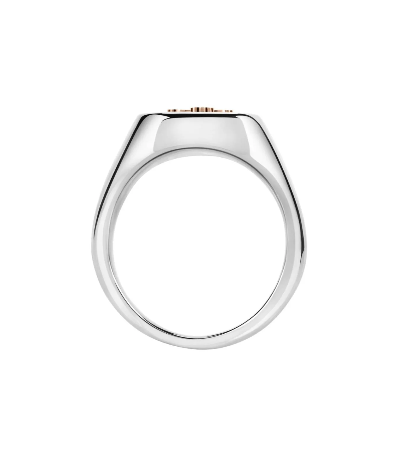 Heren Morellato Ring in staal, PVD roségoud GOD