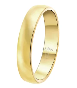 Ring 'Malaga' Staal - goudkleurig Heren Ringen