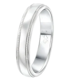 Discount Ring 'Marbella' Staal - zilverkleurig Heren Ringen