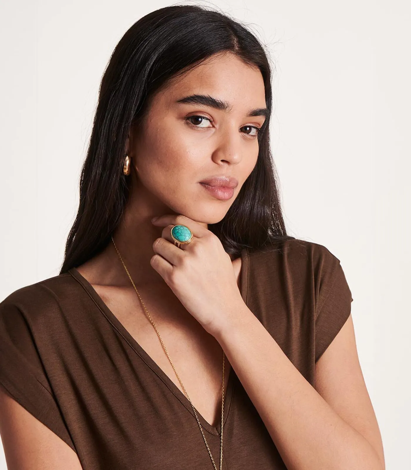 Best Ring met turkoois steen DAMES Ringen