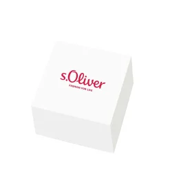 DAMES s.Oliver Ring ohne Stein voor dames, 925 sterling zilver | hartje