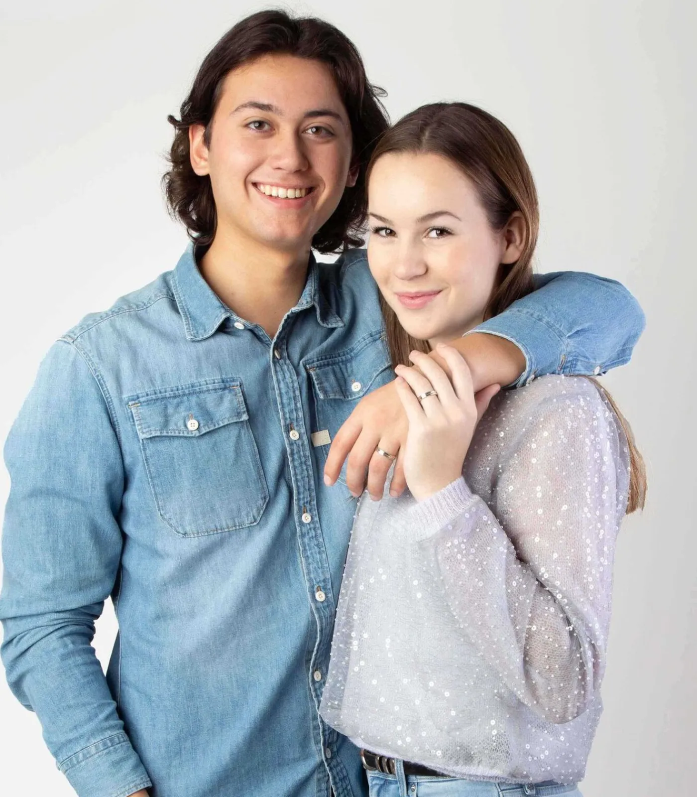 Heren Lucardi Ring 'Pamplona' Zilver - zilverkleurig-goudkleurig