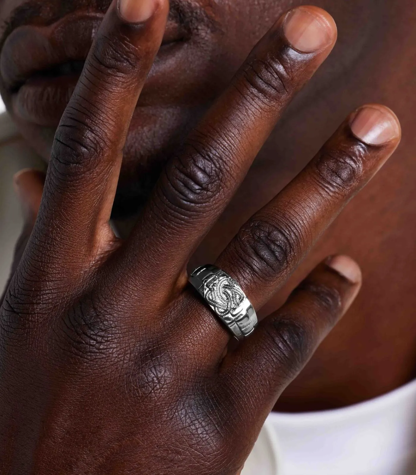 Discount Ring Staal Heren Ringen