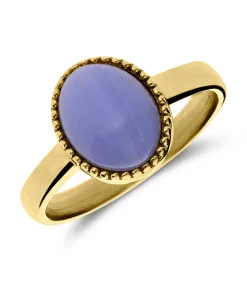 Clearance Ring Staal - Goudkleurig DAMES Ringen