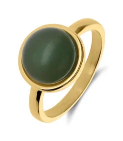 Hot Ring Staal - Goudkleurig DAMES Ringen