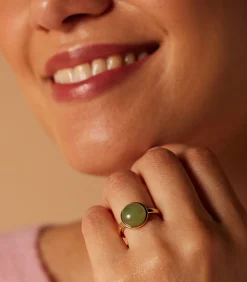 Hot Ring Staal - Goudkleurig DAMES Ringen