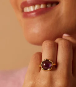 Best Ring Staal - Goudkleurig DAMES Ringen