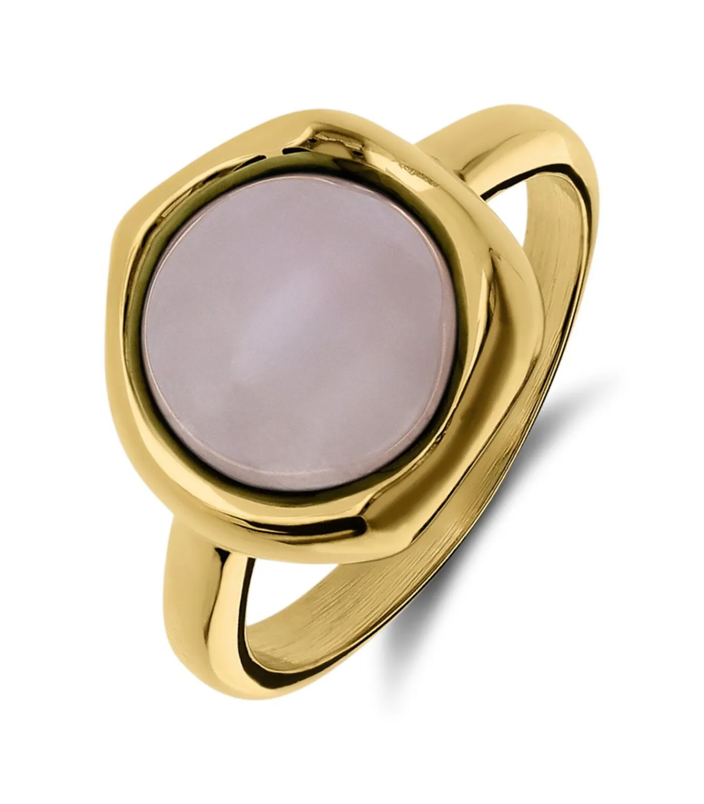 Clearance Ring Staal - Goudkleurig DAMES Ringen