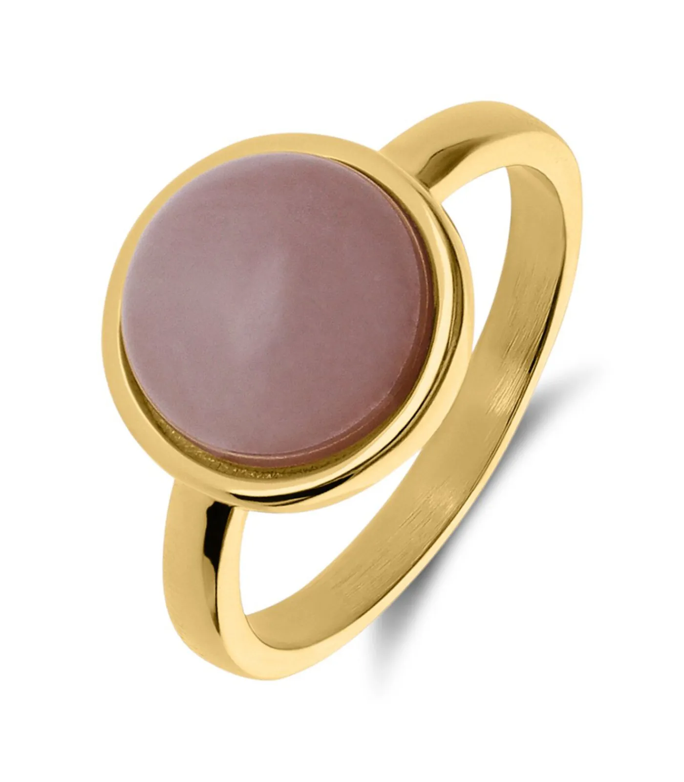 Online Ring Staal - Goudkleurig DAMES Ringen