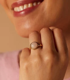 Online Ring Staal - Goudkleurig DAMES Ringen