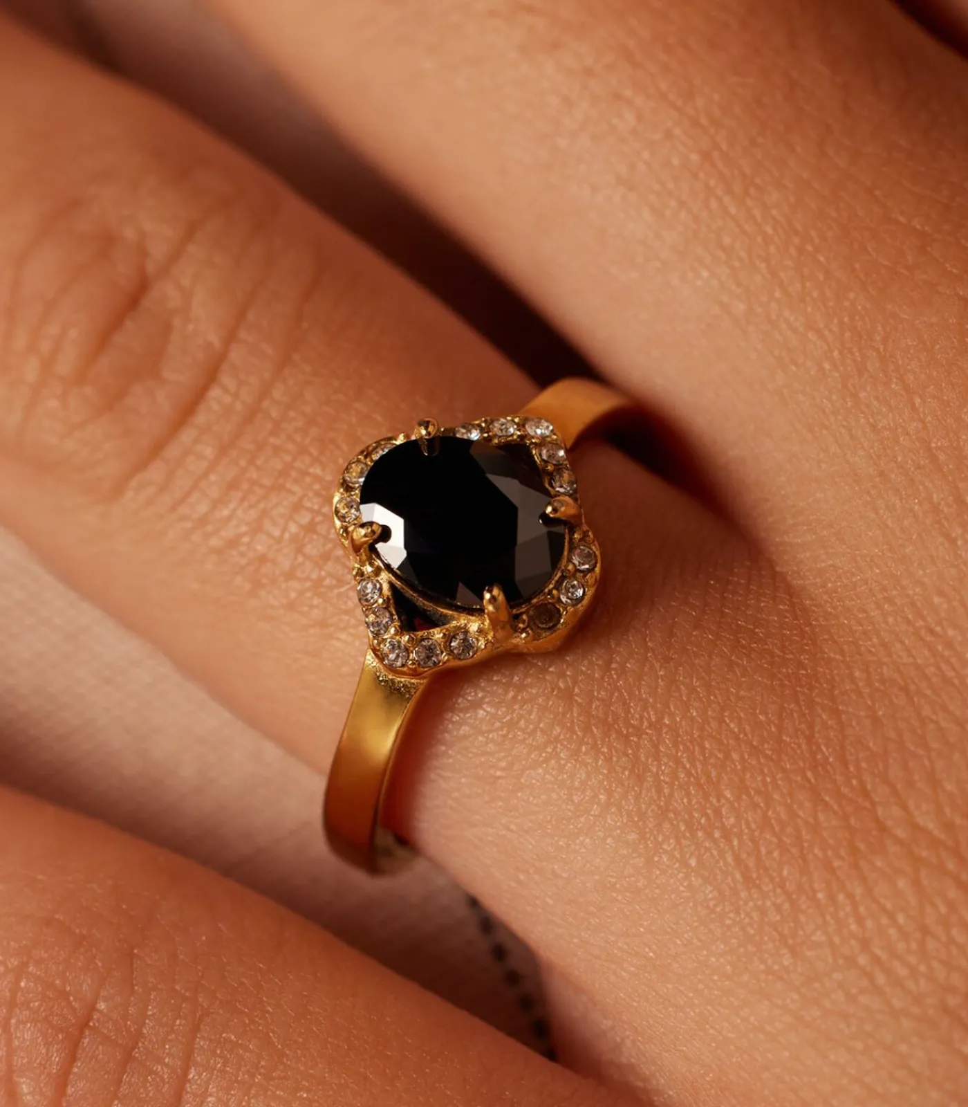 Discount Ring Staal - Goudkleurig DAMES Ringen