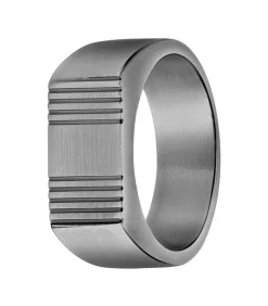 Online Ring Staal - zilverkleurig Heren Ringen