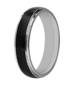 DAMES Lucardi Ring Staal - Zilverkleurig