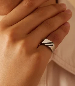 DAMES Lucardi Ring Staal - Zilverkleurig