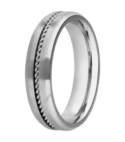 DAMES Lucardi Ring Staal - Zilverkleurig