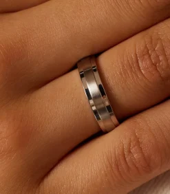 DAMES Lucardi Ring Staal - Zilverkleurig