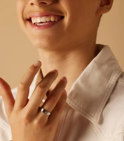 DAMES Lucardi Ring Staal - Zilverkleurig