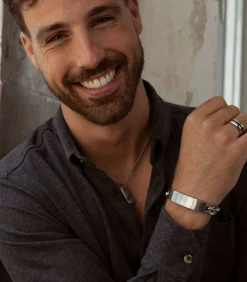 Sale Ring Staal - zilverkleurig Heren Ringen