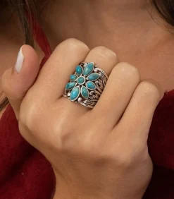 DAMES MES BIJOUX Ring "Tunche" in sterlingzilve