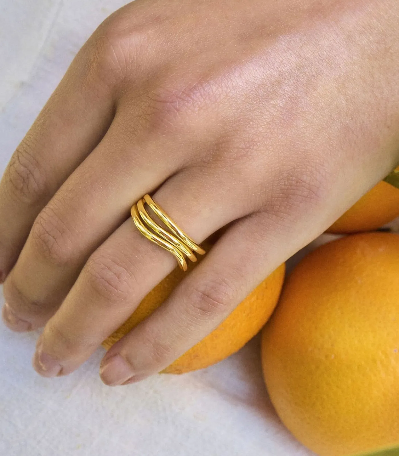 DAMES NOELANI Ring voor dames, 925 Sterling zilver