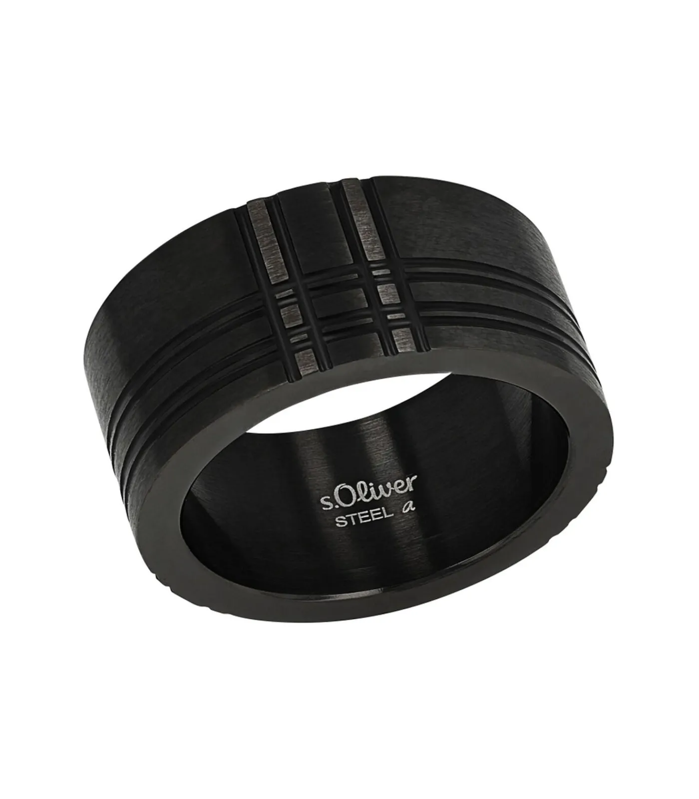 Heren s.Oliver Ring voor mannen, roestvrij staal