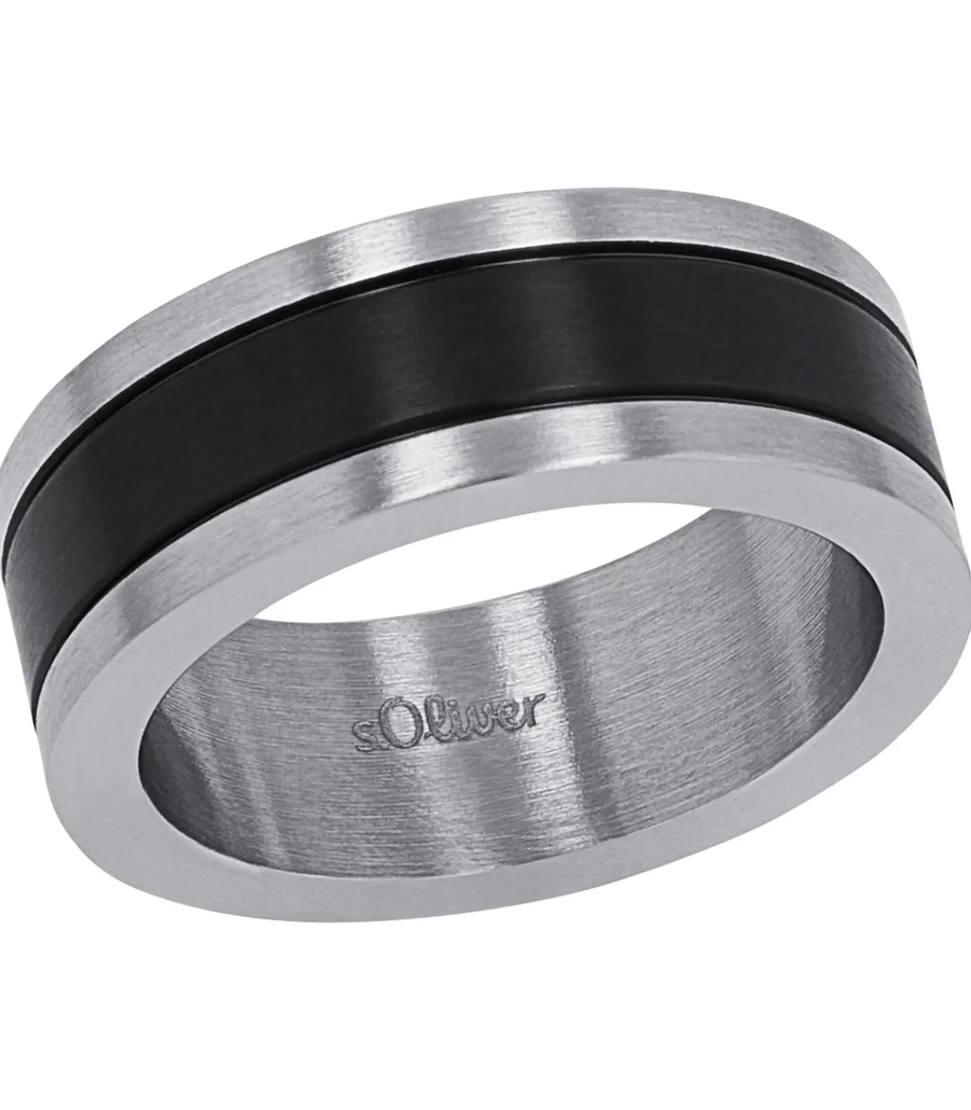 Heren s.Oliver Ring voor mannen, roestvrij staal