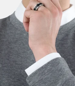 Heren s.Oliver Ring voor mannen, roestvrij staal