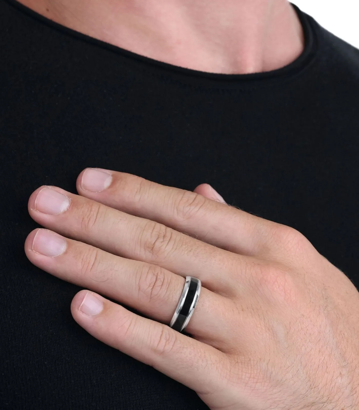 Hot Ring voor mannen, roestvrij staal Heren Ringen