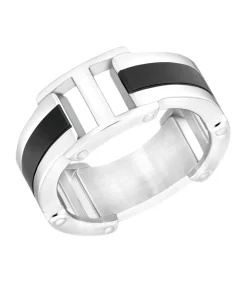 Heren s.Oliver Ring voor mannen, roestvrij staal