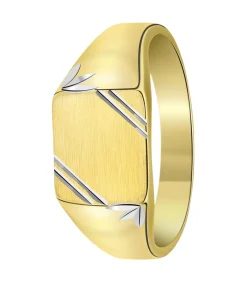 Heren Lucardi Ring Zilver