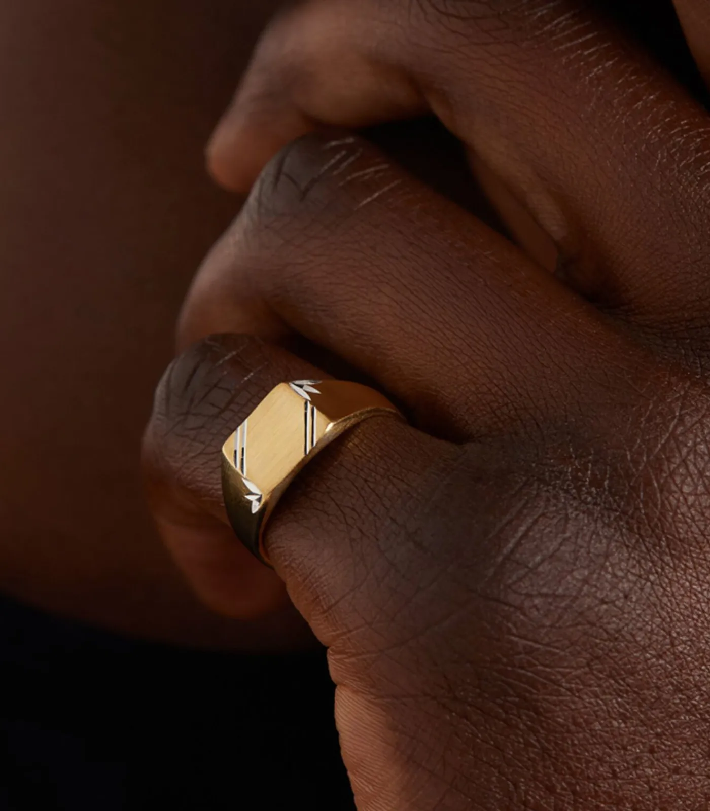 Heren Lucardi Ring Zilver