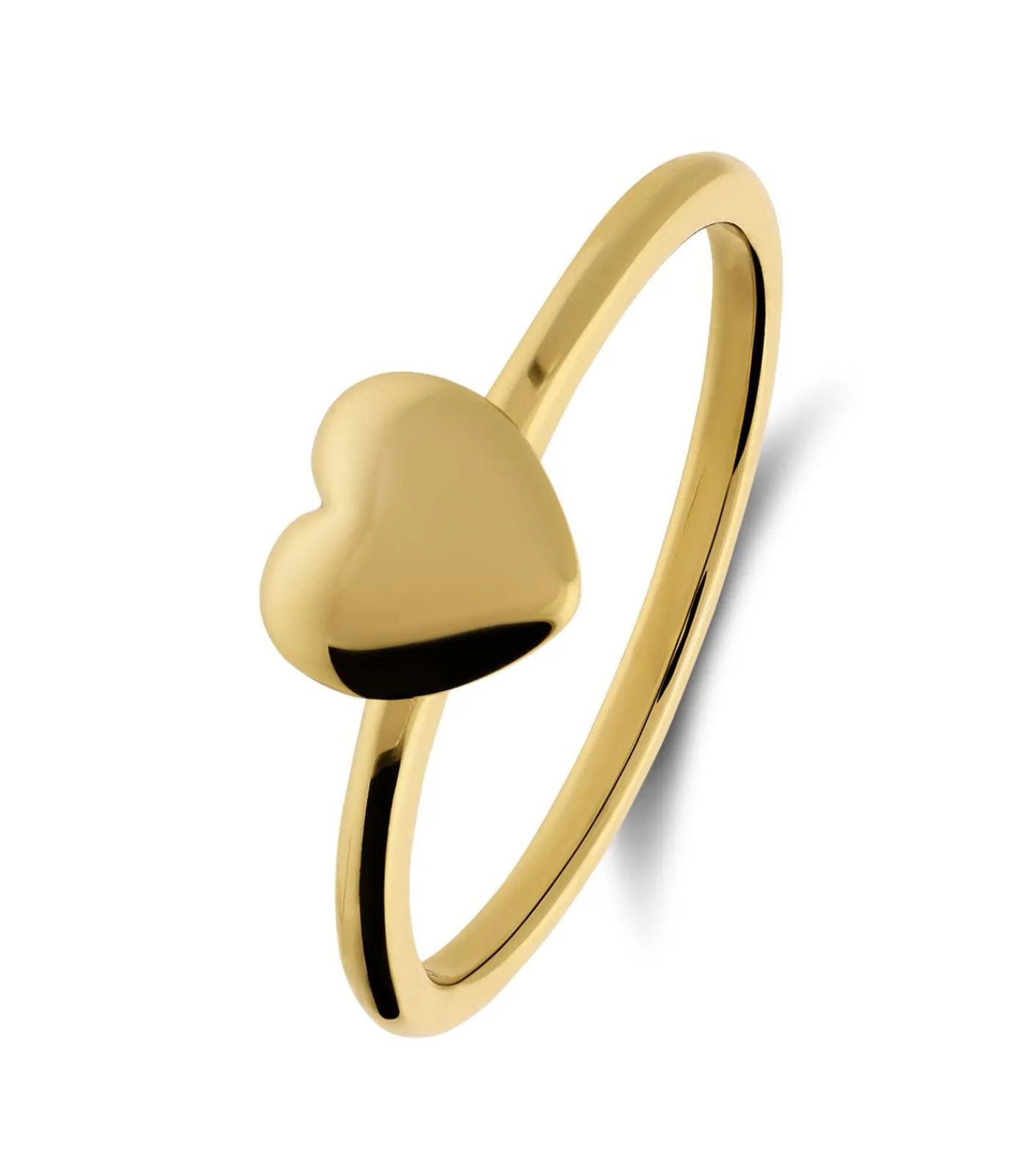 DAMES Lucardi Ring Zilver - Goudkleurig