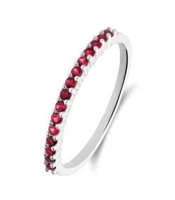 DAMES Lucardi Ring Zilver - Goudkleurig