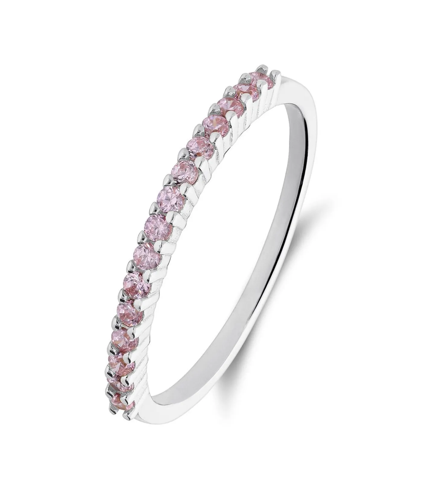 DAMES Lucardi Ring Zilver - Goudkleurig