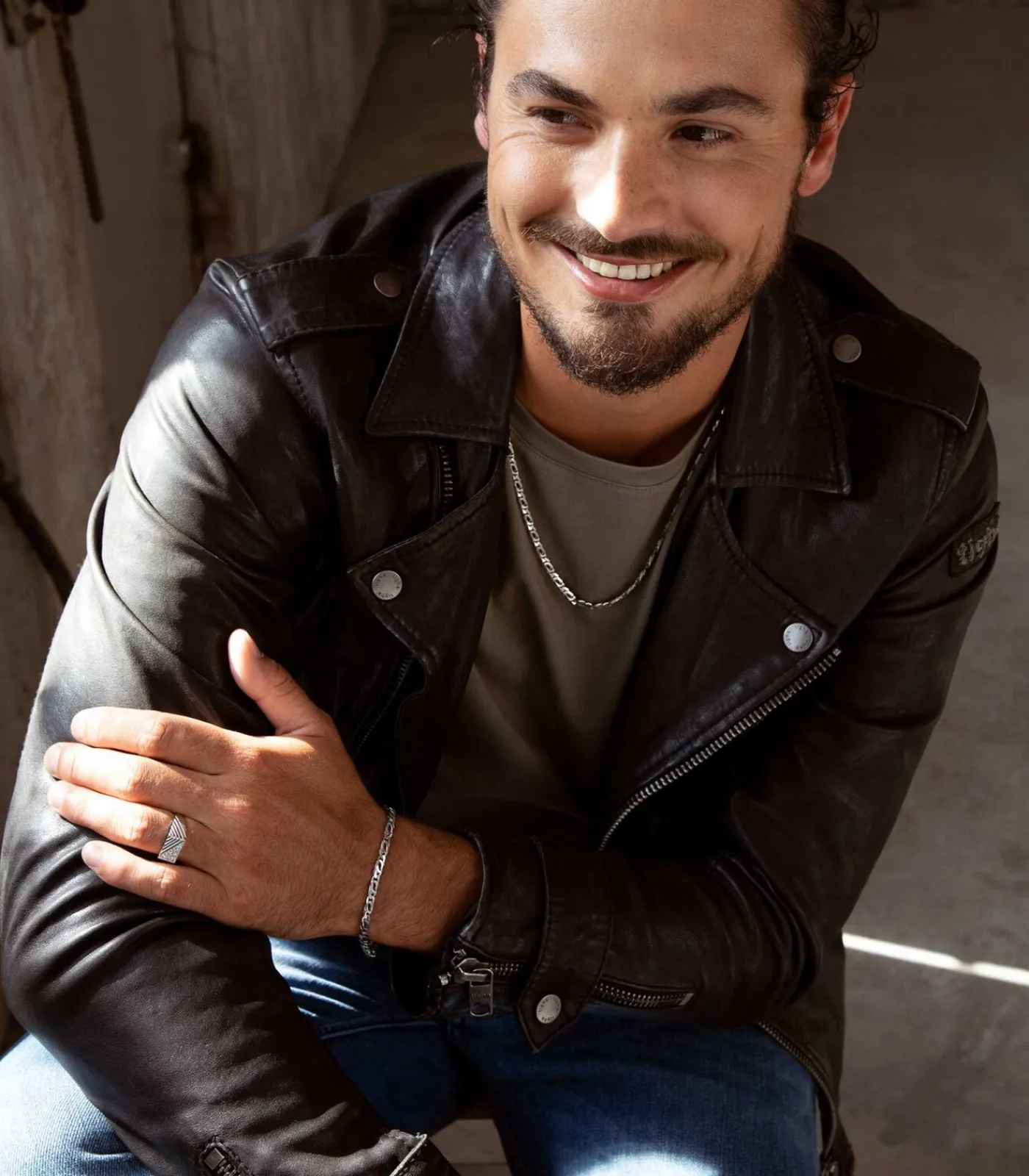 Heren Lucardi Ring Zilver - zilverkleurig