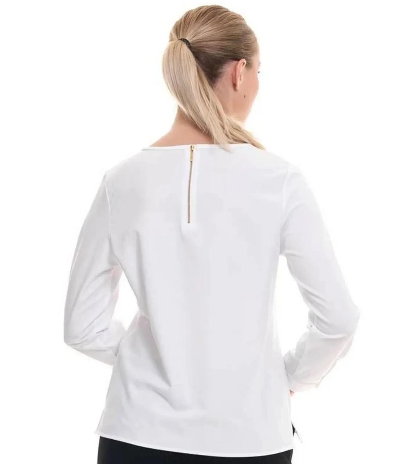 Outlet RIOLA - Blouse - Wit DAMES Overhemden & Blouses